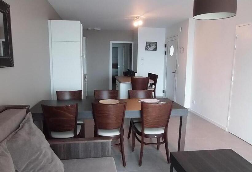 Апартаменты 1 Спальня с Балконом, Résidence Belle Plage
