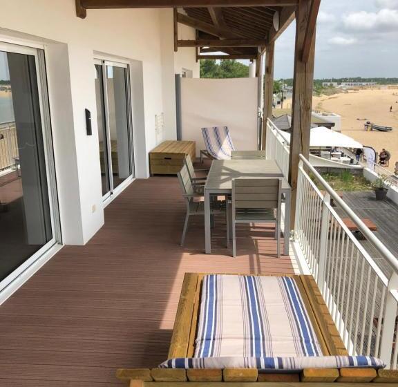 شقة غرفة واحدة مزودة بتراس, Résidence Belle Plage