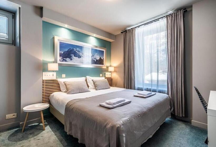 标准间带山景, Eden Hotel, Apartments And Chalet Chamonix Les Praz