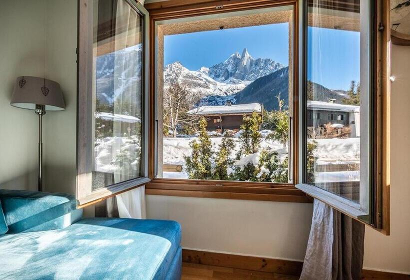 דירת שלושה חדרים, Eden Hotel, Apartments And Chalet Chamonix Les Praz