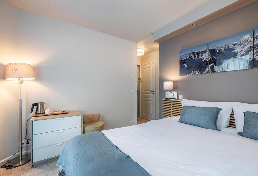 חדר סטנדרט עם נוף, Eden Hotel, Apartments And Chalet Chamonix Les Praz