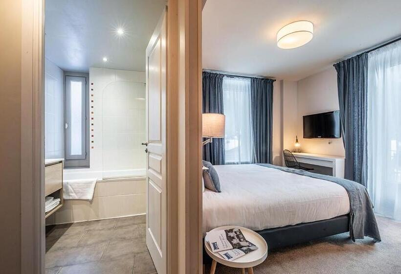 اتاق استاندارد با چشم‌انداز, Eden Hotel, Apartments And Chalet Chamonix Les Praz