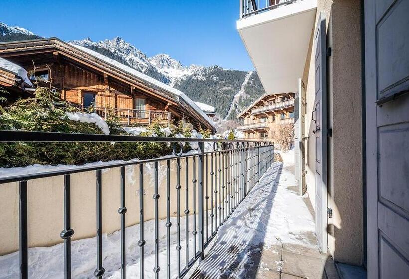 דירת שני חדרים, Eden Hotel, Apartments And Chalet Chamonix Les Praz