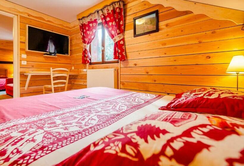 غرفة قياسية رباعية, Auberge De Liezey