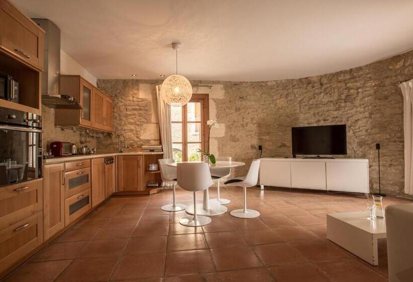 침실 1개 테라스 아파트, Domaine De Verchant & Spa   Relais & Châteaux