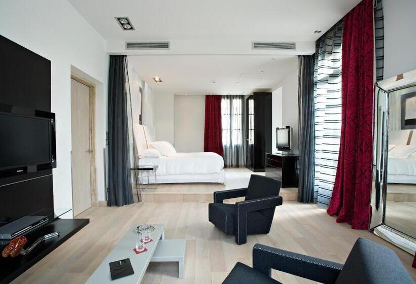 테라스 디럭스 룸, Domaine De Verchant & Spa   Relais & Châteaux