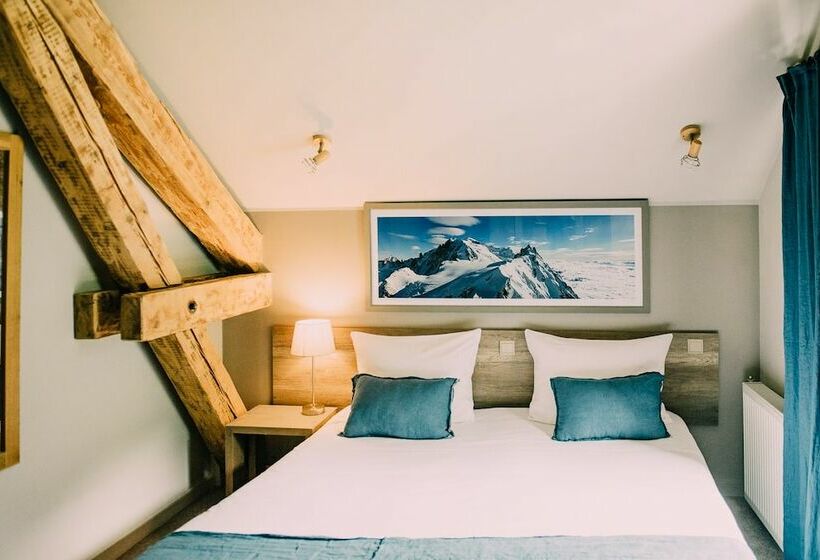 חדר סטנדרט נוף להרים, Eden Hotel, Apartments And Chalet Chamonix Les Praz