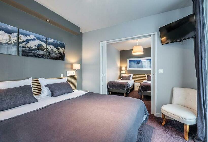 חדר משפחתי, Eden Hotel, Apartments And Chalet Chamonix Les Praz