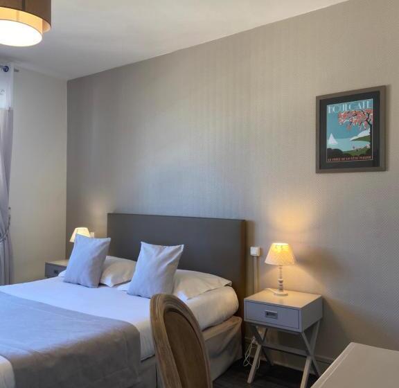 스탠다드 룸 바다 전망, Hôtel De La Plage