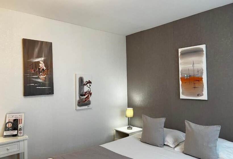 스탠다드 내측 룸, Hôtel De La Plage