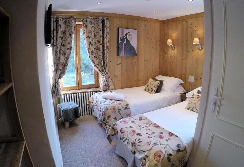 スタンダードシングルルーム, Hôtel Les Cimes