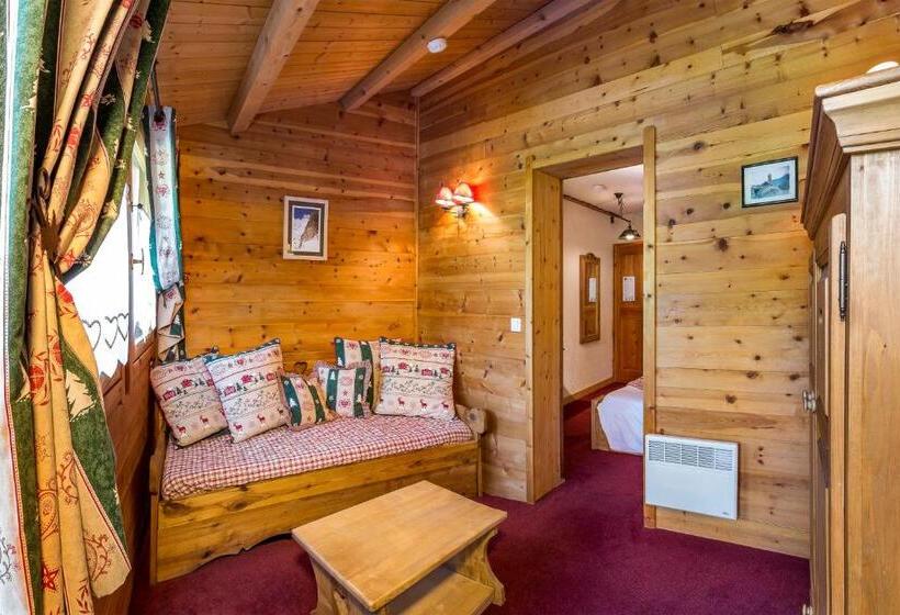 חדר סטנדרט לשלושה, Le Chalet D'en Hô