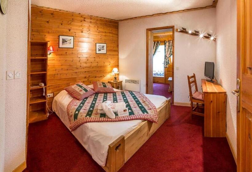 חדר סטנדרט לשלושה, Le Chalet D'en Hô