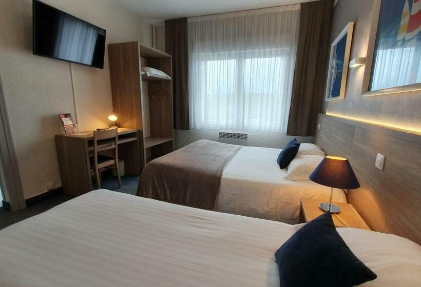 اتاق راحتی سه تخته, The Originals City, Hôtel Les Océanes, Lorient