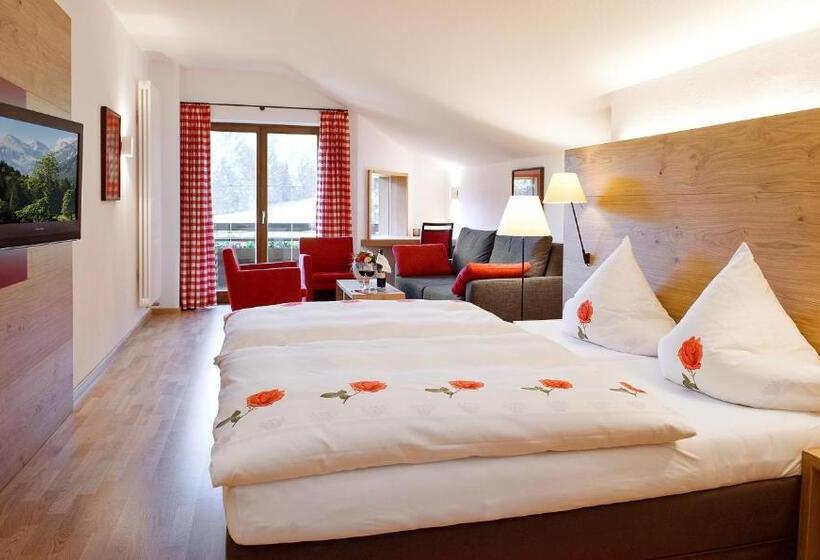 اتاق لوکس با بالکن, Alpengasthof Hotel Schwand