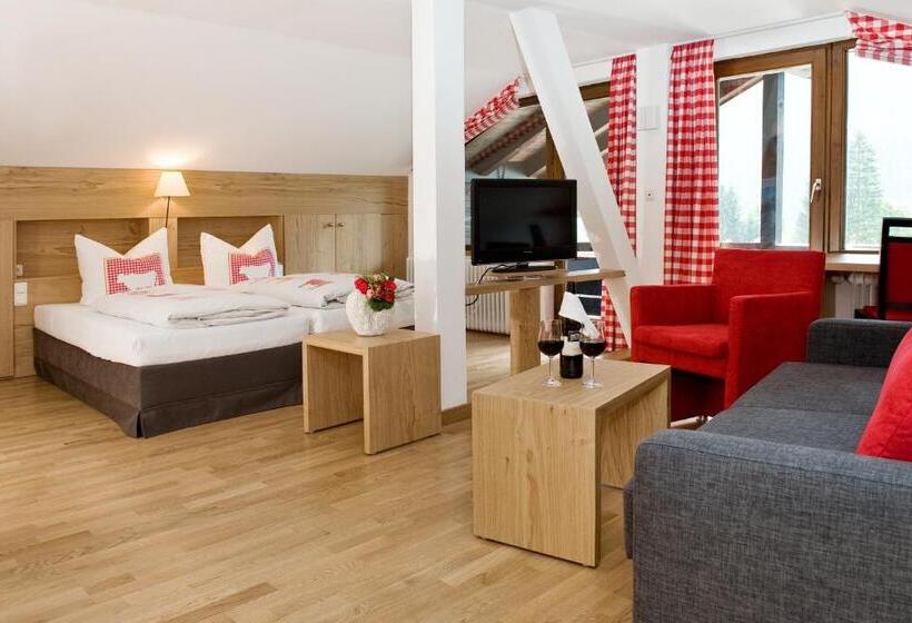 اتاق لوکس با بالکن, Alpengasthof Hotel Schwand