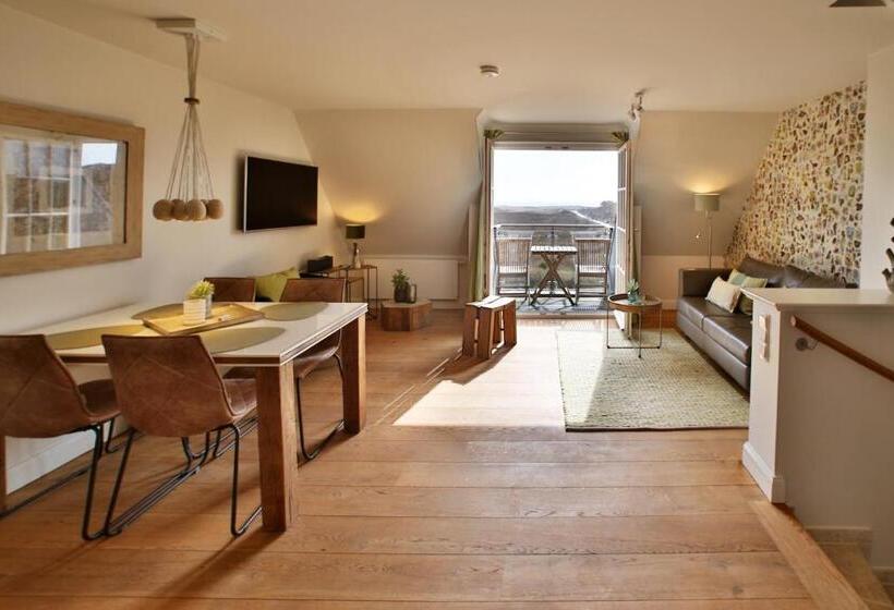 침실 1개 디럭스 아파트, Aparthotel Seepferdchen