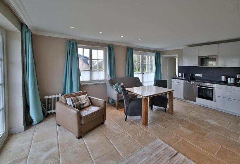 디럭스 룸 측면 바다 전망, Aparthotel Seepferdchen