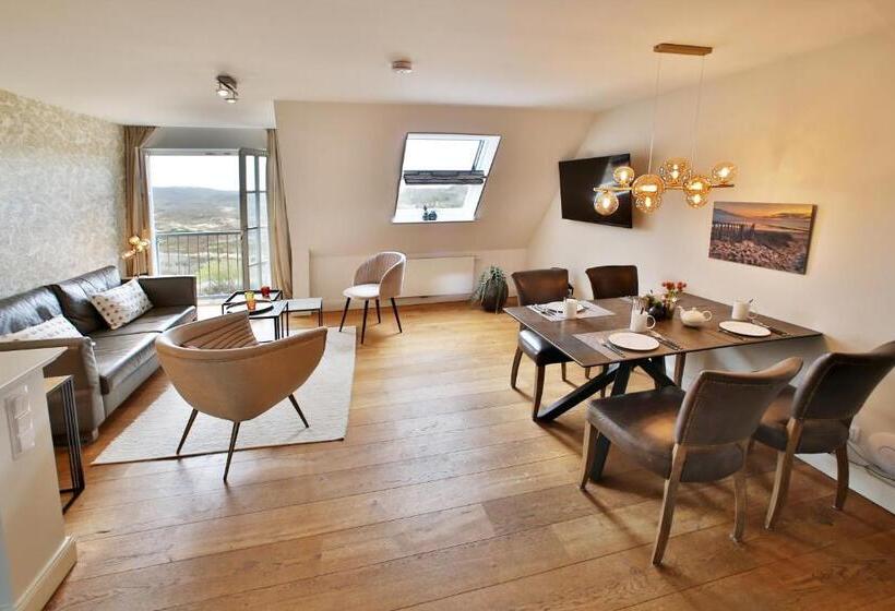 침실 1개 디럭스 아파트, Aparthotel Seepferdchen