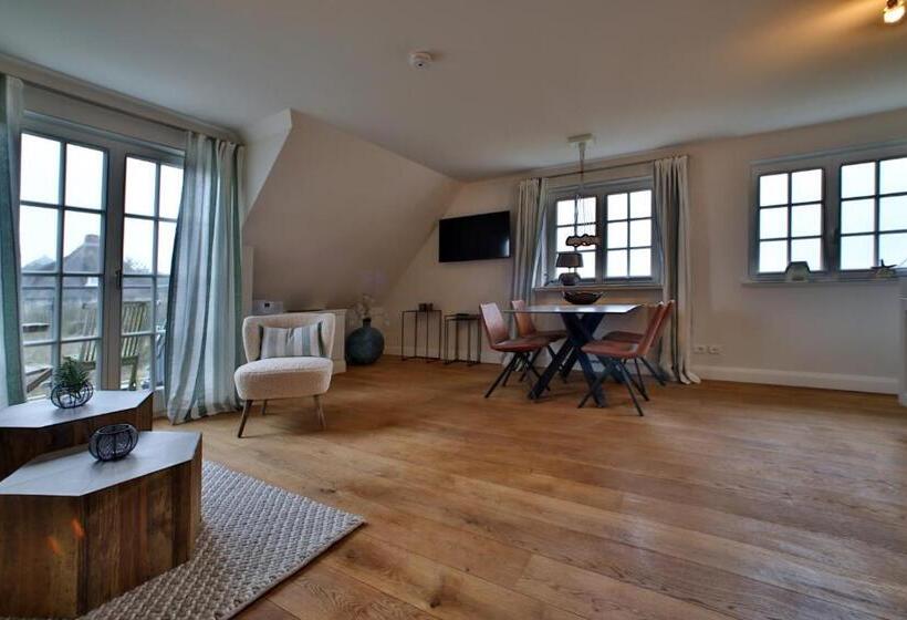 침실 1개 디럭스 아파트, Aparthotel Seepferdchen