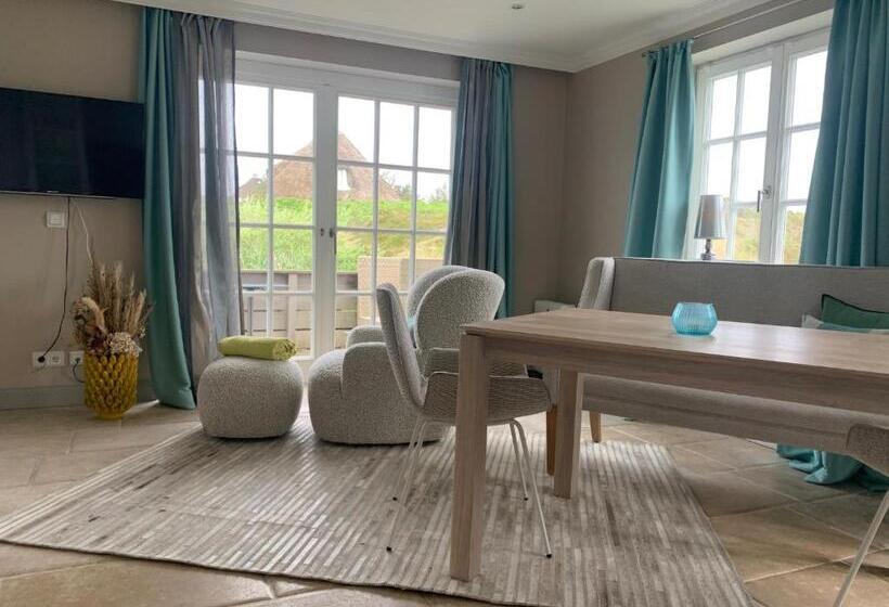 디럭스 룸 측면 바다 전망, Aparthotel Seepferdchen