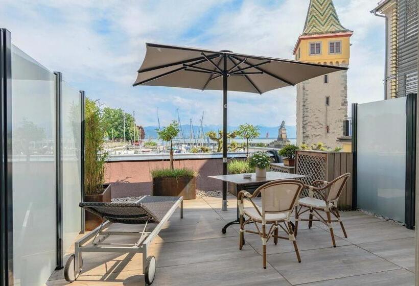 חדר דלוקס עם מרפסת, Apartment Hotel Schreier