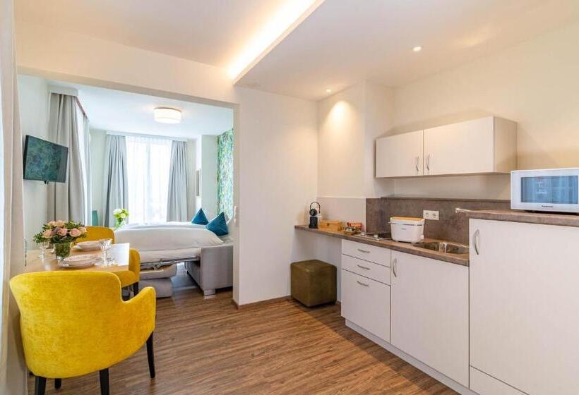 דירת חדר עם טרסה, Apartment Hotel Schreier