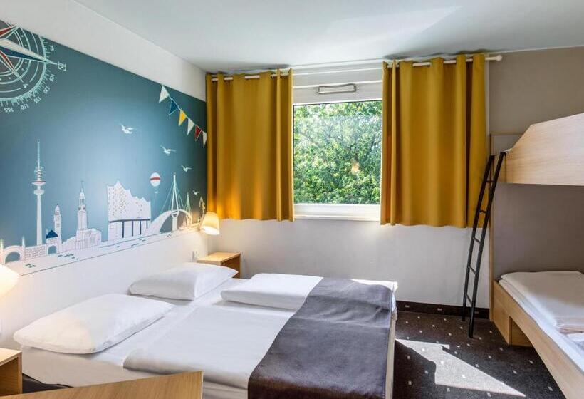 غرفة عائلية, B&b Hotel Hamburg Nord