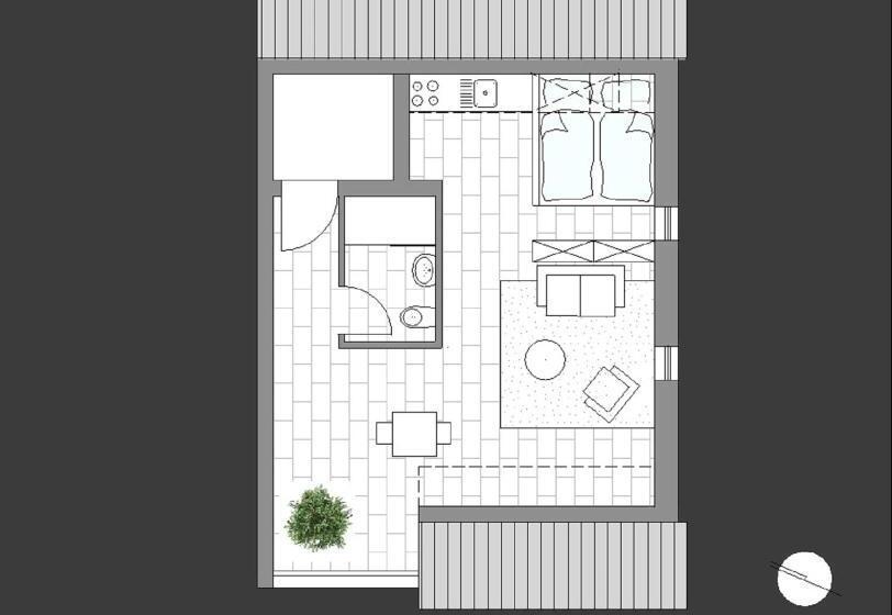 Апартаменты 1 Спальня, F Ritz