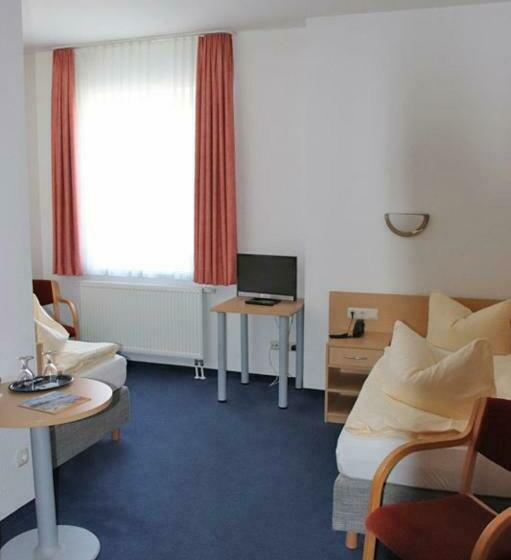 带城市景观的标准间, Garni Meeresgruß