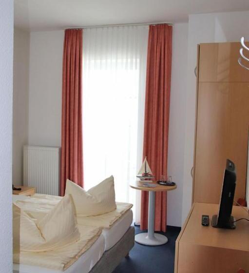 海景标准间带阳台, Garni Meeresgruß