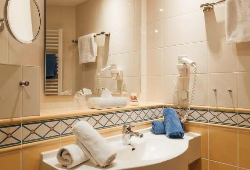 غرفة فردية  مطلة على الحديقة, Reindl Suiten & Appartments