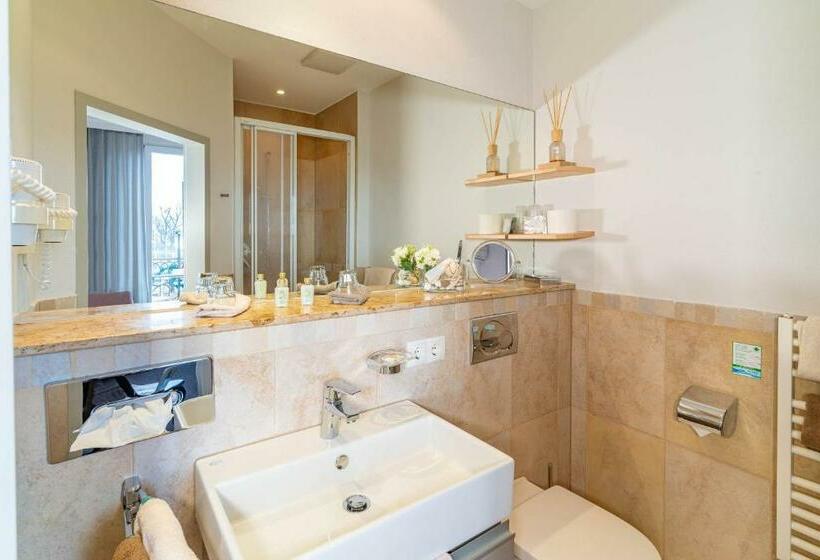 חדר דלוקס עם מרפסת, Apartment Hotel Schreier