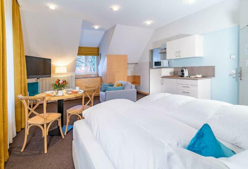 침실 1개 가든 전망 아파트, Apartment Hotel Schreier