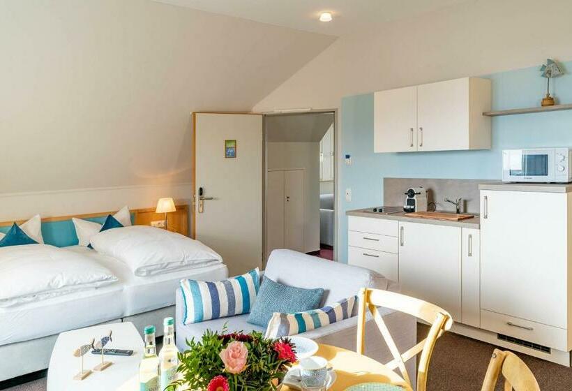 Апартаменты 1 Спальня Вид на Сад, Apartment Hotel Schreier