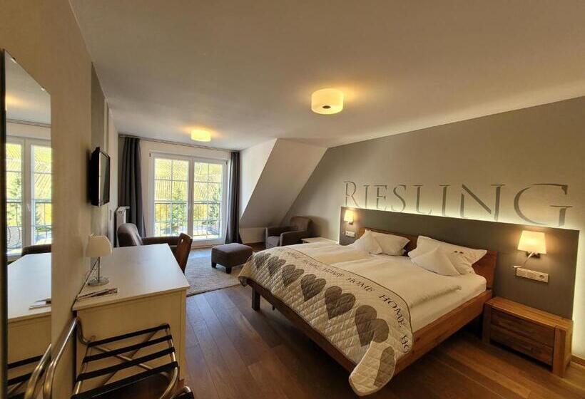 غرفة ديلوكس مطلة على النهر, Weingut Lehnert Veit Guts