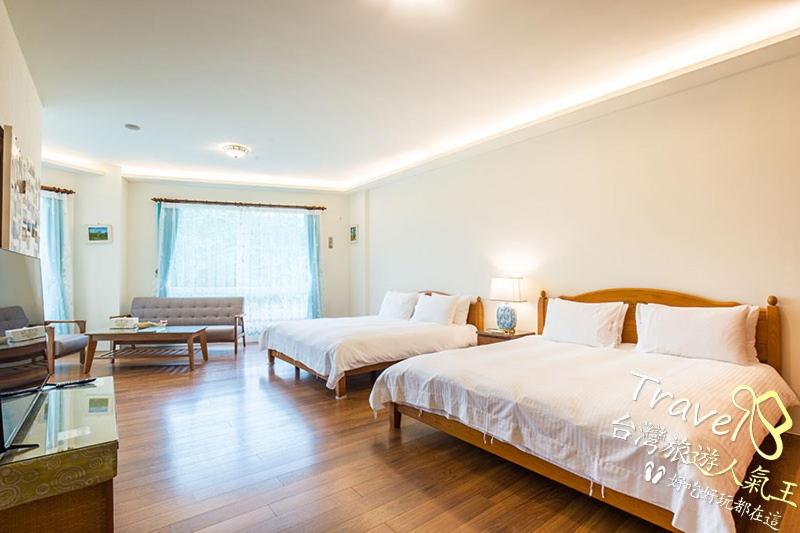 اتاق استاندارد چهارنفره با چشم‌انداز باغ, Tree Lake B&b Hualien