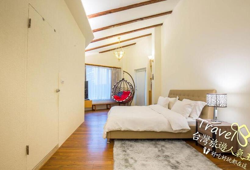اتاق استاندارد با بالکن, Tree Lake B&b Hualien