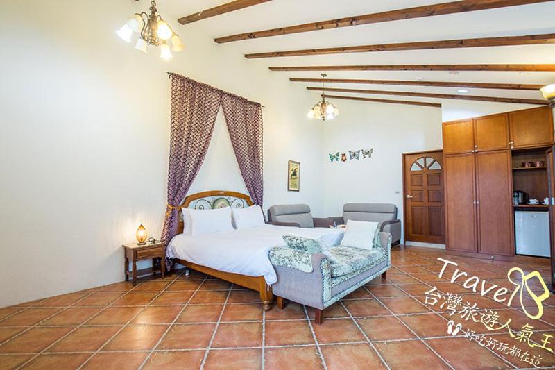 اتاق استاندارد با بالکن, Tree Lake B&b Hualien