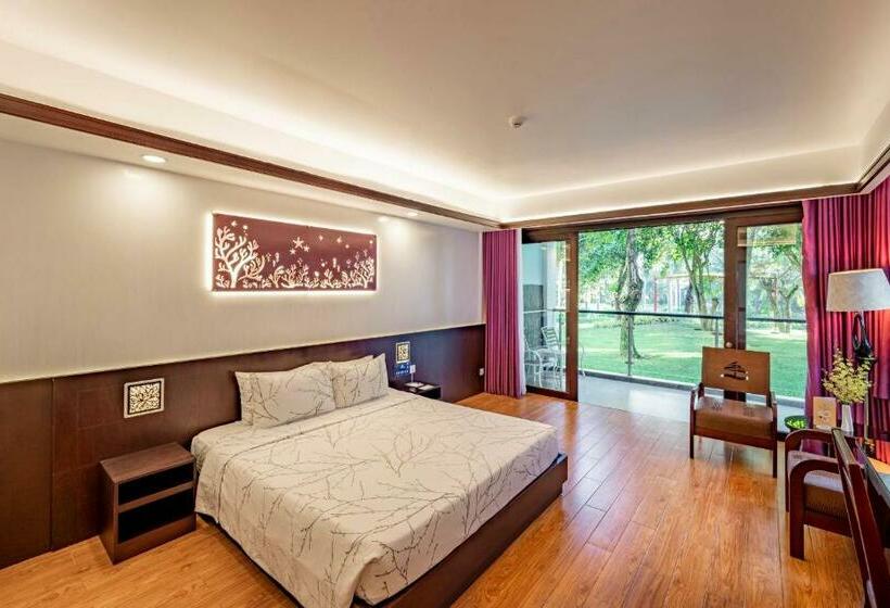 اتاق لوکس با چشمانداز باغ, Carmelina Beach Resort Ho Tram