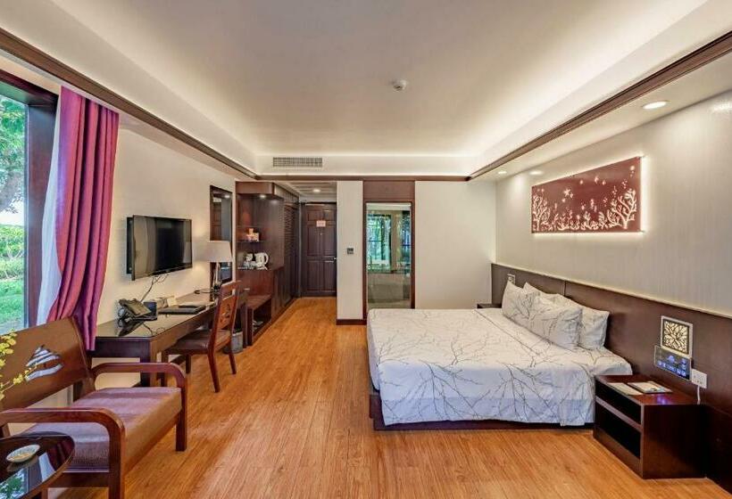اتاق لوکس با چشمانداز باغ, Carmelina Beach Resort Ho Tram