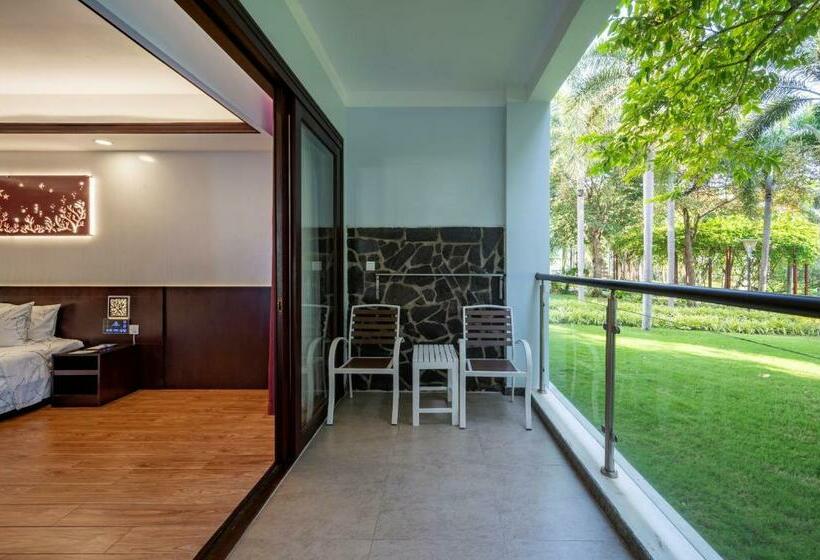 اتاق لوکس با چشمانداز باغ, Carmelina Beach Resort Ho Tram