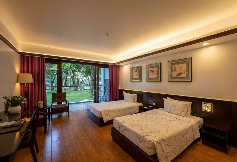 اتاق لوکس با چشمانداز باغ, Carmelina Beach Resort Ho Tram