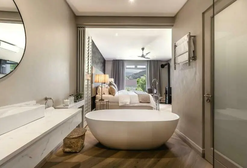 Deluxe Room Mountain View, Franschhoek Boutique Hotel Lion Roars Hotels & Lodges