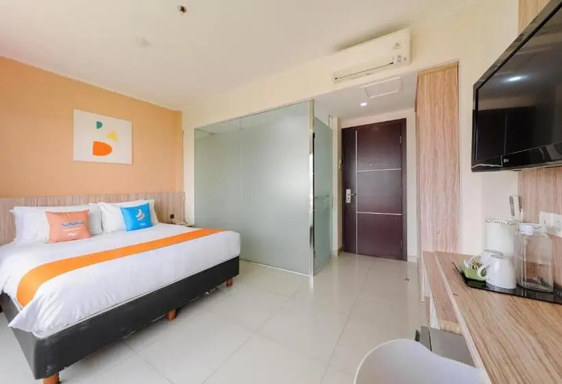 デラックスルーム, Sans Hotel Green Bekasi By Reddoorz