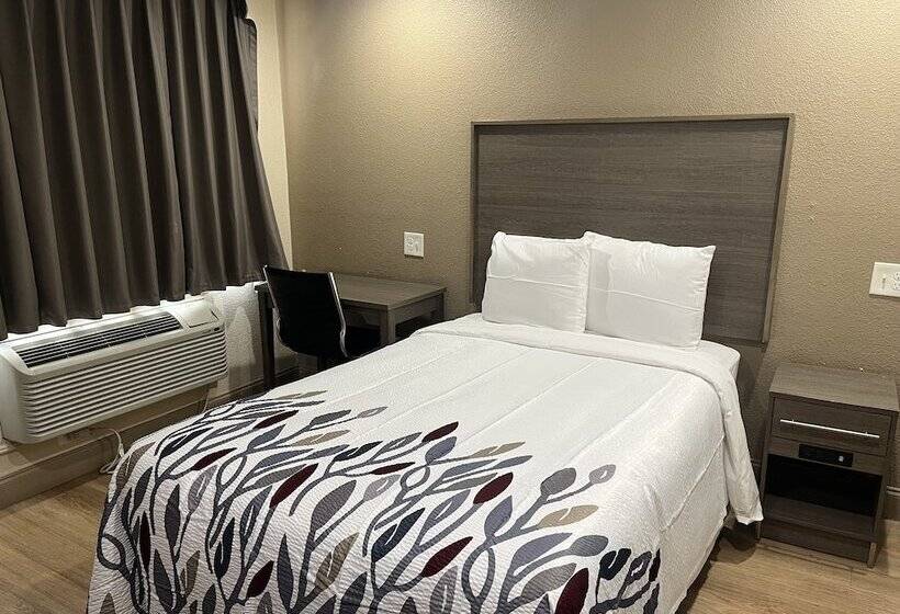 Номер Стандарт Двуспальная Кровать Адаптированный для Инвалидов, Red Roof Inn Haltom City