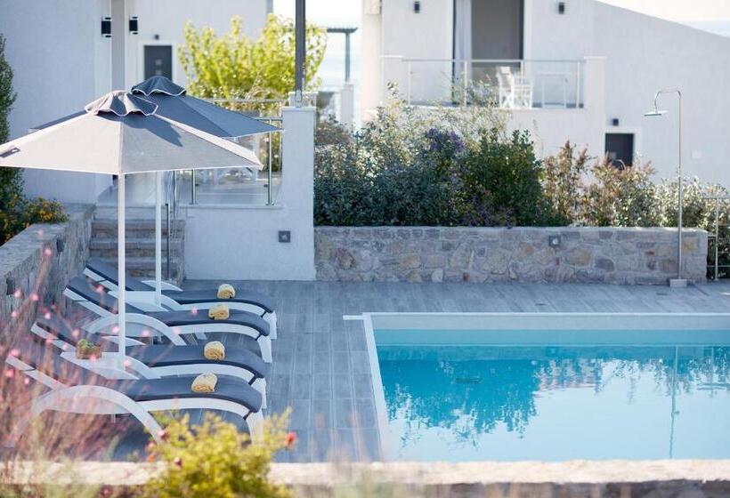 فيلا غرفة نوم واحدة مطلّة علي البحر, Eleia Seafront Suites & Villas