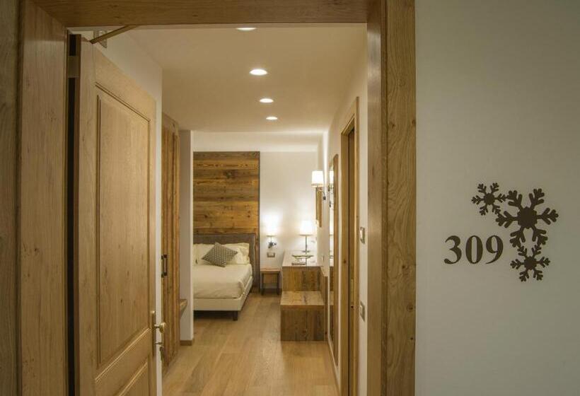 غرفة قياسية فردية, Garni Caminetto