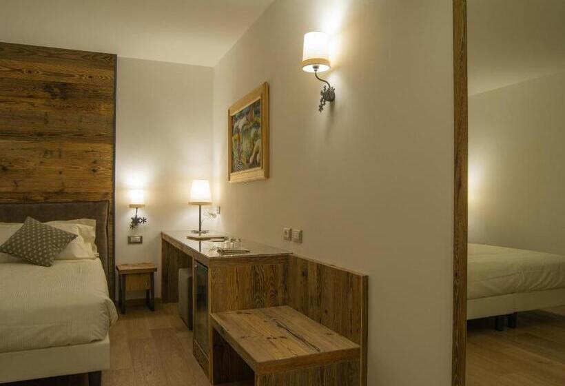 غرفة قياسية فردية, Garni Caminetto