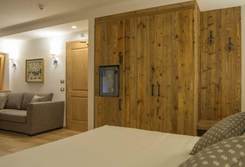 غرفة سوبيريور, Garni Caminetto